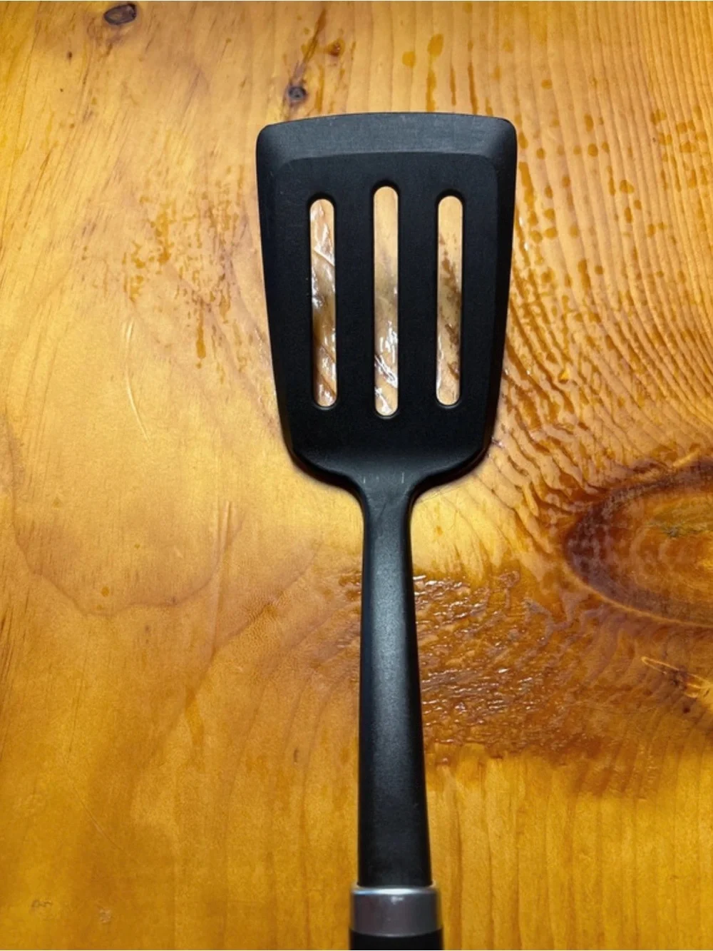 KitchenAid Black Nylon Slotted Turner Spatula